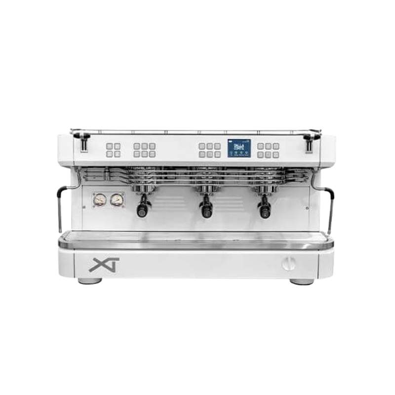 Dalla Corte XT Barista Espresso Kahve Makinesi, 3 Gruplu, Beyaz